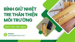 Bình giữ nhiệt tre