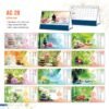 Lịch Bloc 2027 AC Mẫu AC28 - Sống Đẹp (25 x 16 cm) Ấn Phẩm Lịch Tết Eco Thân Thiện Môi Trường in logo doanh nghiệp quà tặng Tết tại Quà Tặng EcoTech VN