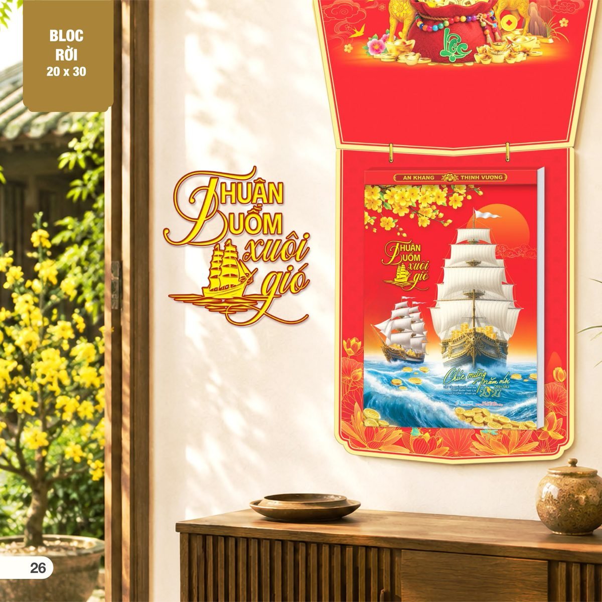 Lịch Bloc Siêu Đại 2027 AH Mẫu AH12 (20 x 30 cm) Ấn Phẩm Lịch Tết Eco Thân Thiện Môi Trường Lịch Bloc Siêu Đại 2027 AH Mẫu AH12 (20 x 30 cm) Ấn Phẩm Lịch Tết Eco Thân Thiện Môi Trường in logo doanh nghiệp quà tặng Tết tại Quà Tặng EcoTech VN
