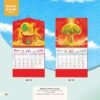 Lịch Treo Tường Lò Xo 2027 AH Mẫu AH33 (35 x 37 cm) Ấn Phẩm Lịch Tết Eco Thân Thiện Môi Trường in logo doanh nghiệp quà tặng Tết tại Quà Tặng EcoTech VN
