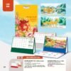 Lịch Bàn Chữ M (Có Note 52 Tuần) 2027 AH Mẫu AH45 (24 x 16cm) Ấn Phẩm Lịch Tết Eco Thân Thiện Môi Trường in logo doanh nghiệp quà tặng Tết tại Quà Tặng EcoTech VN