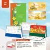 Lịch Bàn Chữ M (Có Note 52 Tuần) 2027 AH Mẫu AH46 (24 x 16cm) Ấn Phẩm Lịch Tết Eco Thân Thiện Môi Trường in logo doanh nghiệp quà tặng Tết tại Quà Tặng EcoTech VN