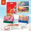 Lịch Bàn Chữ M (Có Note 52 Tuần) 2027 AH Mẫu AH50 - Lộc Xuân (24 x 16cm) Ấn Phẩm Lịch Tết Eco Thân Thiện Môi Trường in logo doanh nghiệp quà tặng Tết tại Quà Tặng EcoTech VN