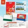 Lịch Bàn Chữ M (Có Note 52 Tuần) 2027 AH Mẫu AH53 - Tinh Hoa Việt Nam (24 x 16cm) Ấn Phẩm Lịch Tết Eco Thân Thiện Môi Trường in logo doanh nghiệp quà tặng Tết tại Quà Tặng EcoTech VN