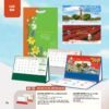 Lịch Bàn Chữ M (Có Note 52 Tuần) 2027 AH Mẫu AH55 (24 x 16cm) Ấn Phẩm Lịch Tết Eco Thân Thiện Môi Trường in logo doanh nghiệp quà tặng Tết tại Quà Tặng EcoTech VN