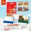 Lịch Bàn Chữ M (Có Note 52 Tuần) 2027 AH Mẫu AH56 (24 x 16cm) Ấn Phẩm Lịch Tết Eco Thân Thiện Môi Trường in logo doanh nghiệp quà tặng Tết tại Quà Tặng EcoTech VN