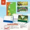 Lịch Bàn Chữ M (Có Note 52 Tuần) 2027 AH Mẫu AH58 (24 x 16cm) Ấn Phẩm Lịch Tết Eco Thân Thiện Môi Trường in logo doanh nghiệp quà tặng Tết tại Quà Tặng EcoTech VN