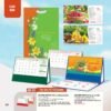 Lịch Bàn Chữ M (Có Note 52 Tuần) 2027 AH Mẫu AH61 (24 x 16cm) Ấn Phẩm Lịch Tết Eco Thân Thiện Môi Trường in logo doanh nghiệp quà tặng Tết tại Quà Tặng EcoTech VN