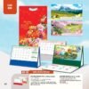 Lịch Bàn Chữ M (Có Note 52 Tuần) 2027 AH Mẫu AH62 (24 x 16cm) Ấn Phẩm Lịch Tết Eco Thân Thiện Môi Trường in logo doanh nghiệp quà tặng Tết tại Quà Tặng EcoTech VN