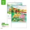 Lịch Treo Tường Lò Xo 7 Tờ 2027 AH Mẫu AH75 (40 x 60cm) Ấn Phẩm Lịch Tết Eco Thân Thiện Môi Trường in logo doanh nghiệp quà tặng Tết tại Quà Tặng EcoTech VN