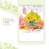 Lịch Treo Tường Lò Xo 2027 AK Mẫu AK28 (40 x 60 cm) Ấn Phẩm Lịch Tết Eco Thân Thiện Môi Trường in logo doanh nghiệp quà tặng Tết tại Quà Tặng EcoTech VN