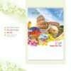 Lịch Treo Tường Lò Xo 2027 AK Mẫu AK35 (40 x 60cm) Ấn Phẩm Lịch Tết Eco Thân Thiện Môi Trường in logo doanh nghiệp quà tặng Tết tại Quà Tặng EcoTech VN