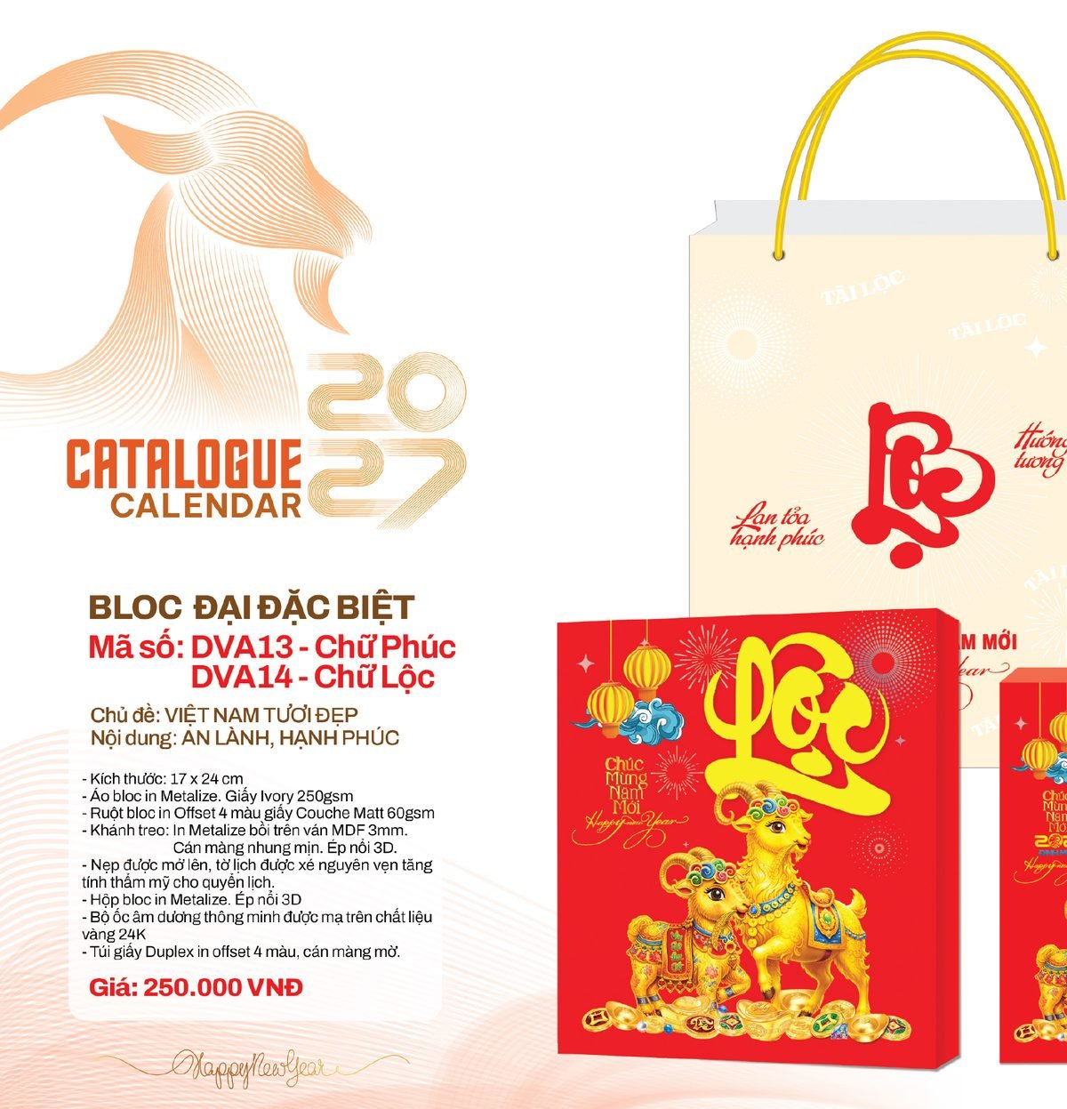 Lịch Bloc Đại Đặc Biệt 2027 DVA Mẫu DVA14 (17 x 24cm) Ấn Phẩm Lịch Tết Eco Thân Thiện Môi Trường Lịch Bloc Đại Đặc Biệt 2027 DVA Mẫu DVA14 (17 x 24cm) Ấn Phẩm Lịch Tết Eco Thân Thiện Môi Trường in logo doanh nghiệp quà tặng Tết tại Quà Tặng EcoTech VN