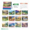 Lịch Để Bàn 2027 HBT Mẫu HBT47 (19 x 21cm) Ấn Phẩm Lịch Tết Eco Thân Thiện Môi Trường in logo doanh nghiệp quà tặng Tết tại Quà Tặng EcoTech VN