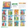 Lịch Để Bàn 2027 HBT Mẫu HBT50 (19 x 21cm) Ấn Phẩm Lịch Tết Eco Thân Thiện Môi Trường in logo doanh nghiệp quà tặng Tết tại Quà Tặng EcoTech VN