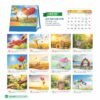 Lịch Để Bàn 2027 HBT Mẫu HBT53 (19 x 21cm) Ấn Phẩm Lịch Tết Eco Thân Thiện Môi Trường in logo doanh nghiệp quà tặng Tết tại Quà Tặng EcoTech VN
