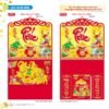 Lịch Treo Tường Lò Xo 2027 HT Mẫu HT21 - Tài Lộc Cát Tường (37 x 68cm) Ấn Phẩm Lịch Tết Eco Thân Thiện Môi Trường in logo doanh nghiệp quà tặng Tết tại Quà Tặng EcoTech VN