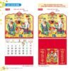 Lịch Treo Tường Lò Xo 2027 HT Mẫu HT33 - Phúc Lộc Thọ (37 x 68cm) Ấn Phẩm Lịch Tết Eco Thân Thiện Môi Trường in logo doanh nghiệp quà tặng Tết tại Quà Tặng EcoTech VN