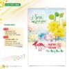 Lịch Treo Tường 2027 HT Mẫu HT49 (40 x 60cm) Ấn Phẩm Lịch Tết Eco Thân Thiện Môi Trường in logo doanh nghiệp quà tặng Tết tại Quà Tặng EcoTech VN