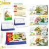 Lịch Để Bàn 2027 HT Mẫu HT69 (24 x 16cm) Ấn Phẩm Lịch Tết Eco Thân Thiện Môi Trường in logo doanh nghiệp quà tặng Tết tại Quà Tặng EcoTech VN