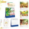 Lịch Để Bàn 2027 HT Mẫu HT76 (18 x 21cm) Ấn Phẩm Lịch Tết Eco Thân Thiện Môi Trường in logo doanh nghiệp quà tặng Tết tại Quà Tặng EcoTech VN