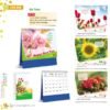 Lịch Bàn Chữ M (Có Note 52 Tuần) 2027 HT Mẫu HT79 (18 x 21cm) Ấn Phẩm Lịch Tết Eco Thân Thiện Môi Trường in logo doanh nghiệp quà tặng Tết tại Quà Tặng EcoTech VN