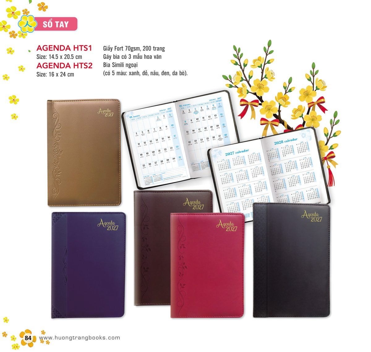 Lịch Để Bàn 2027 HT Mẫu HT80 (16 x 24cm) Ấn Phẩm Lịch Tết Eco Thân Thiện Môi Trường Lịch Để Bàn 2027 HT Mẫu HT80 (16 x 24cm) Ấn Phẩm Lịch Tết Eco Thân Thiện Môi Trường in logo doanh nghiệp quà tặng Tết tại Quà Tặng EcoTech VN