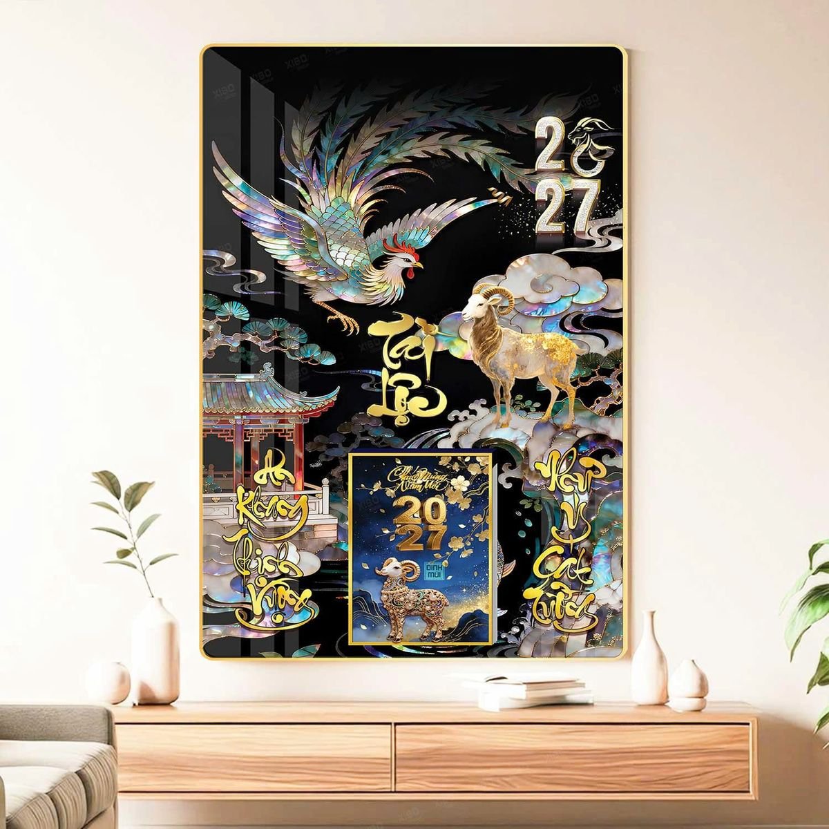 Lịch Gỗ Lamina Cao Cấp 40x60cm 2027 LM406_046 Ấn Phẩm Lịch Tết Eco Thân Thiện Môi Trường Lịch Gỗ Lamina Cao Cấp 40x60cm 2027 LM406_046 - Quà Tặng EcoTech