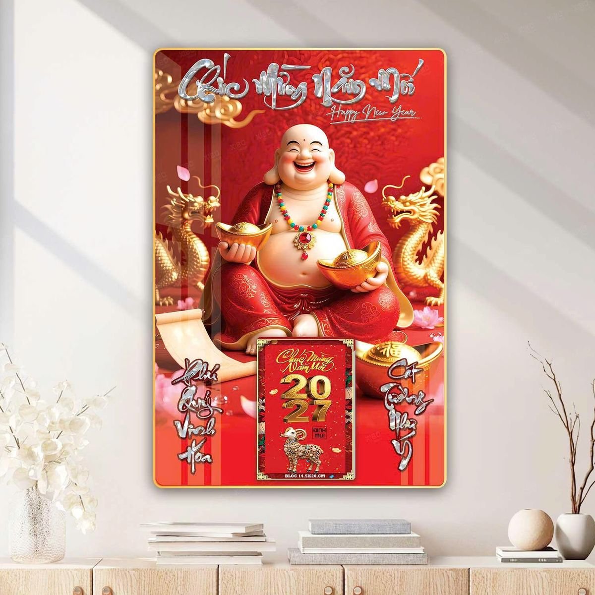 Lịch Gỗ Lamina Cao Cấp 40x60cm 2027 LM406_053 Ấn Phẩm Lịch Tết Eco Thân Thiện Môi Trường Lịch Gỗ Lamina Cao Cấp 40x60cm 2027 LM406_053 - Quà Tặng EcoTech