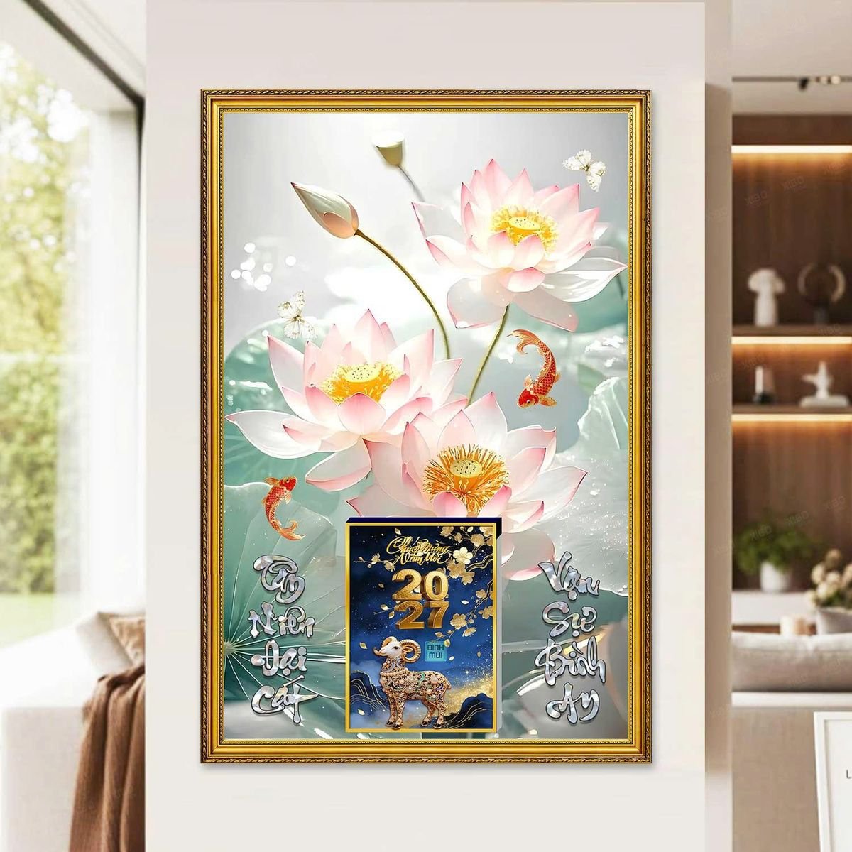Lịch Gỗ Lamina Cao Cấp 40x60cm 2027 LM406_057 Ấn Phẩm Lịch Tết Eco Thân Thiện Môi Trường Lịch Gỗ Lamina Cao Cấp 40x60cm 2027 LM406_057 - Quà Tặng EcoTech