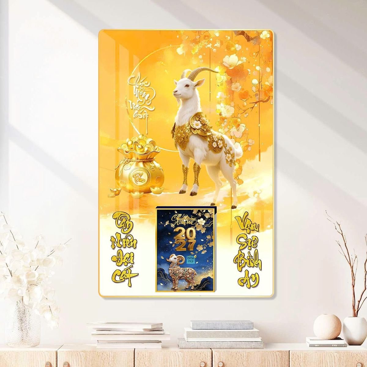 Lịch Gỗ Lamina Cao Cấp 40x60cm 2027 LM406_086 Ấn Phẩm Lịch Tết Eco Thân Thiện Môi Trường Lịch Gỗ Lamina Cao Cấp 40x60cm 2027 LM406_086 - Quà Tặng EcoTech