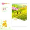 Lịch Treo Tường Lò Xo 2027 MT Mẫu MT17 (40 x 60cm) Ấn Phẩm Lịch Tết Eco Thân Thiện Môi Trường in logo doanh nghiệp quà tặng Tết tại Quà Tặng EcoTech VN