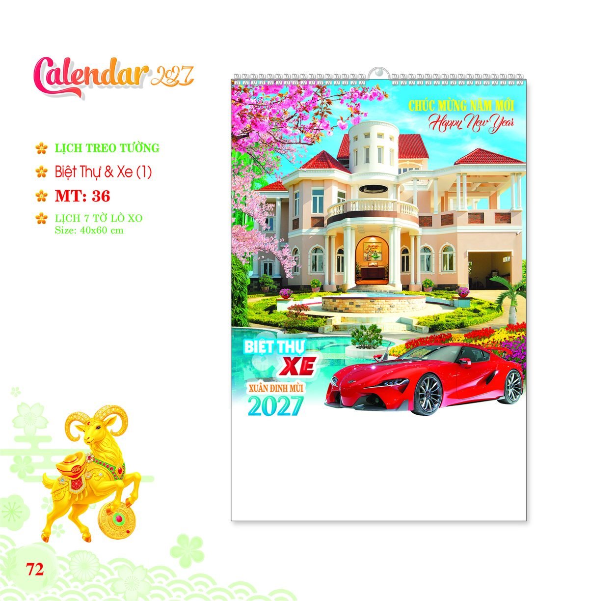 Lịch Treo Tường Lò Xo 2027 MT Mẫu MT36 (40 x 60cm) Ấn Phẩm Lịch Tết Eco Thân Thiện Môi Trường Lịch Treo Tường Lò Xo 2027 MT Mẫu MT36 (40 x 60cm) Ấn Phẩm Lịch Tết Eco Thân Thiện Môi Trường in logo doanh nghiệp quà tặng Tết tại Quà Tặng EcoTech VN