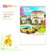 Lịch Treo Tường Lò Xo 2027 MT Mẫu MT37 (40 x 60cm) Ấn Phẩm Lịch Tết Eco Thân Thiện Môi Trường in logo doanh nghiệp quà tặng Tết tại Quà Tặng EcoTech VN
