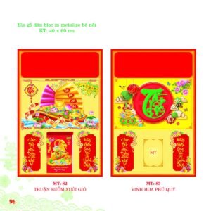 Lịch Bloc 2027 MT Mẫu MT83 (29 x 41 cm) Ấn Phẩm Lịch Tết Eco Thân Thiện Môi Trường in logo doanh nghiệp quà tặng Tết tại Quà Tặng EcoTech VN