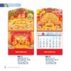 Lịch Treo Tường Lò Xo 2027 NB Mẫu NB175 (37 x 68cm) Ấn Phẩm Lịch Tết Eco Thân Thiện Môi Trường in logo doanh nghiệp quà tặng Tết tại Quà Tặng EcoTech VN