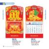 Lịch Treo Tường Lò Xo 2027 NB Mẫu NB195D (37 x 68cm) Ấn Phẩm Lịch Tết Eco Thân Thiện Môi Trường in logo doanh nghiệp quà tặng Tết tại Quà Tặng EcoTech VN
