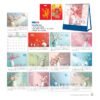 Lịch Bloc 2027 NB Mẫu NB318 (29 x 41 cm) Ấn Phẩm Lịch Tết Eco Thân Thiện Môi Trường in logo doanh nghiệp quà tặng Tết tại Quà Tặng EcoTech VN