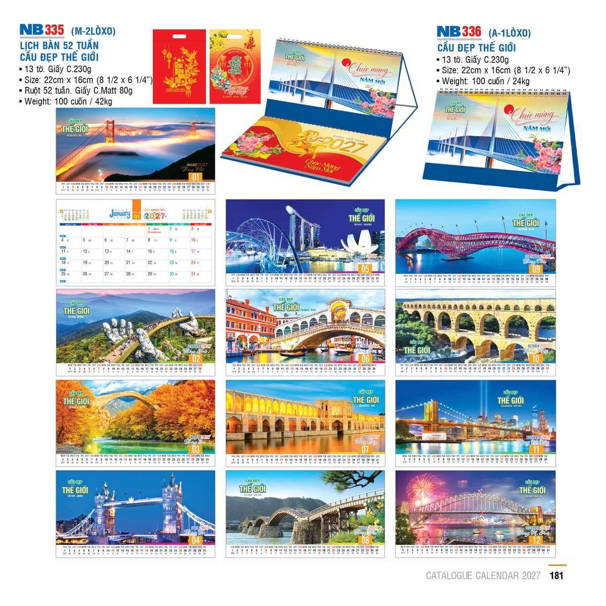 Lịch Để Bàn 2027 NB Mẫu NB336 (16 x 24 cm) Ấn Phẩm Lịch Tết Eco Thân Thiện Môi Trường Lịch Để Bàn 2027 NB Mẫu NB336 (16 x 24 cm) Ấn Phẩm Lịch Tết Eco Thân Thiện Môi Trường in logo doanh nghiệp quà tặng Tết tại Quà Tặng EcoTech VN