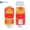 Lịch Treo Tường Lò Xo 2027 NB Mẫu NB39 (30 x 60cm) Ấn Phẩm Lịch Tết Eco Thân Thiện Môi Trường in logo doanh nghiệp quà tặng Tết tại Quà Tặng EcoTech VN