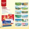 Lịch Bàn Chữ A 2027 NHA Mẫu NHA100 (17 x 19 cm) Ấn Phẩm Lịch Tết Eco Thân Thiện Môi Trường in logo doanh nghiệp quà tặng Tết tại Quà Tặng EcoTech VN