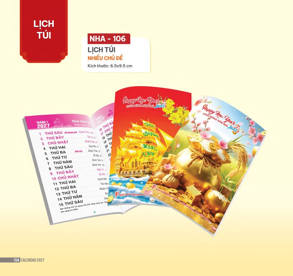 Lịch Bloc 2027 NHA Mẫu NHA106 (29 x 41 cm) Ấn Phẩm Lịch Tết Eco Thân Thiện Môi Trường Lịch Bloc 2027 NHA Mẫu NHA106 (29 x 41 cm) Ấn Phẩm Lịch Tết Eco Thân Thiện Môi Trường in logo doanh nghiệp quà tặng Tết tại Quà Tặng EcoTech VN