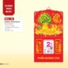 Lịch Bloc 2027 NHA Mẫu NHA58 (37 x 68cm) Ấn Phẩm Lịch Tết Eco Thân Thiện Môi Trường in logo doanh nghiệp quà tặng Tết tại Quà Tặng EcoTech VN
