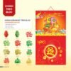 Lịch Bloc 2027 NHA Mẫu NHA66 (36 x 62cm) Ấn Phẩm Lịch Tết Eco Thân Thiện Môi Trường in logo doanh nghiệp quà tặng Tết tại Quà Tặng EcoTech VN