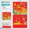 Lịch Bìa Treo 2027 NH Mẫu NH1819 (37 x 68cm) Ấn Phẩm Lịch Tết Eco Thân Thiện Môi Trường in logo doanh nghiệp quà tặng Tết tại Quà Tặng EcoTech VN