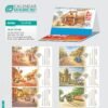 Lịch Để Bàn 2027 NH Mẫu NH5657 (24 x 16cm) Ấn Phẩm Lịch Tết Eco Thân Thiện Môi Trường in logo doanh nghiệp quà tặng Tết tại Quà Tặng EcoTech VN