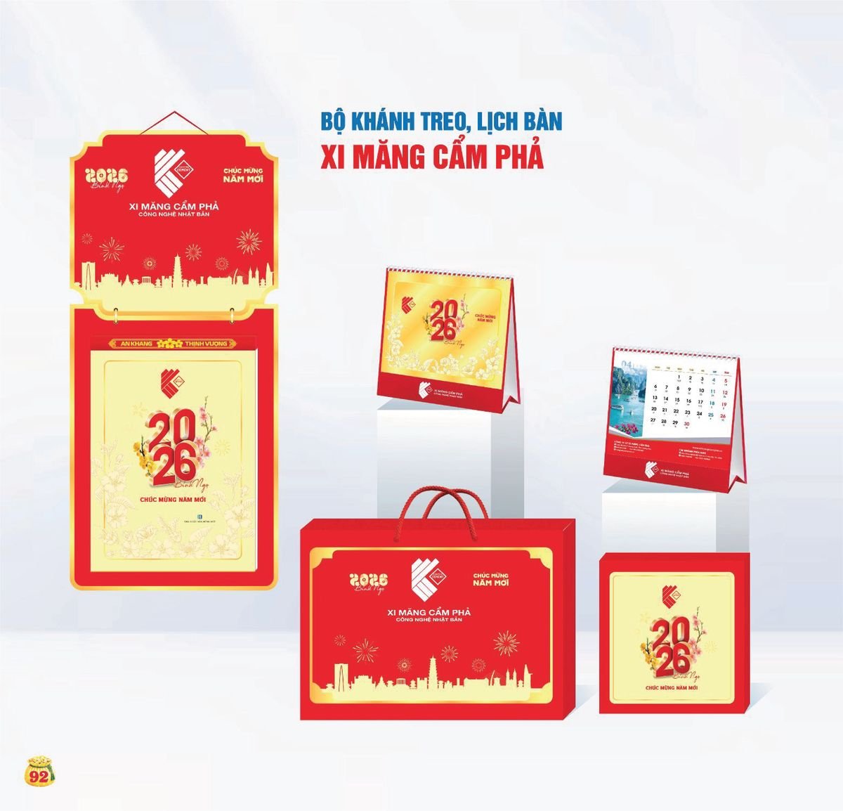 Lịch Bloc Siêu Cực Đại 2027 TDM89 Ấn Phẩm Lịch Tết Eco Thân Thiện Môi Trường