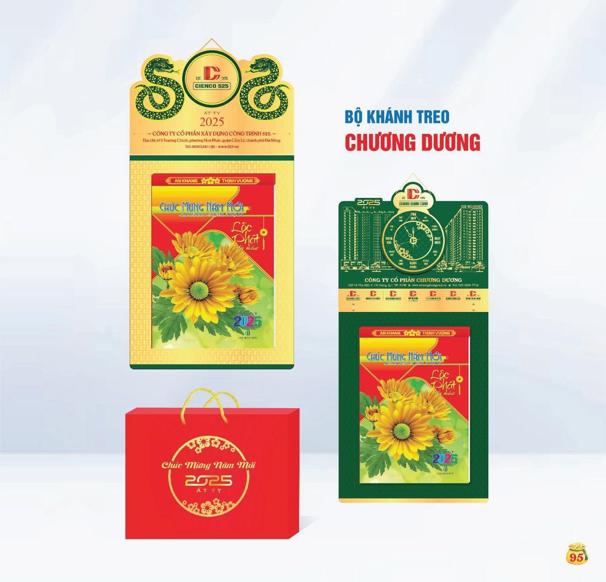 Lịch Bloc Siêu Cực Đại 2027 TDM92 Ấn Phẩm Lịch Tết Eco Thân Thiện Môi Trường