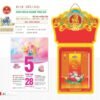 Lịch Bloc Siêu Đại 2027 TD Mẫu TD22 (20 x 30 cm) Ấn Phẩm Lịch Tết Eco Thân Thiện Môi Trường in logo doanh nghiệp quà tặng Tết tại Quà Tặng EcoTech VN