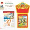 Lịch Bloc Siêu Đại 2027 TD Mẫu TD25 (20 x 30 cm) Ấn Phẩm Lịch Tết Eco Thân Thiện Môi Trường in logo doanh nghiệp quà tặng Tết tại Quà Tặng EcoTech VN